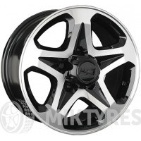 LS Wheels LS774 7x16 5x139.7 ET 30 Dia 98.5 (SF)